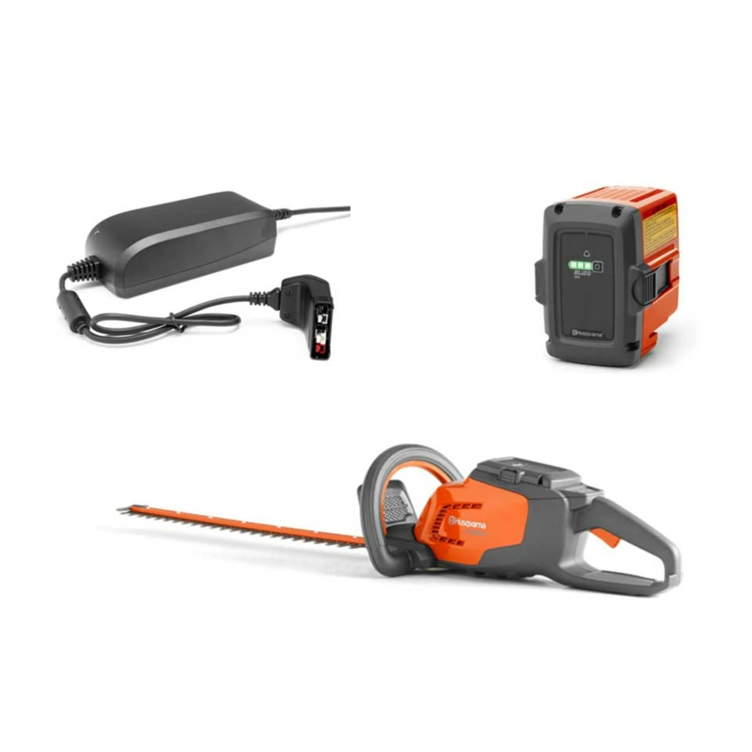 Husqvarna 115iHD55 Battery Hedge Trimmer Kit #967098604 3 Husqvarna 115iHD55 Battery Hedge Trimmer Kit #967098604