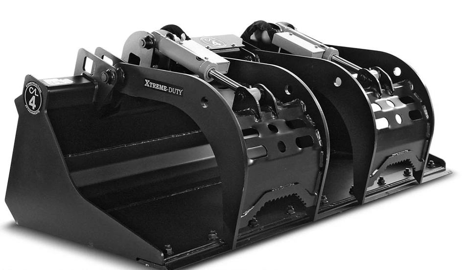 Construction Attachments 82″ Xtreme Duty Grapple Bucket #1GB82E 3 Construction Attachments 82″ Xtreme Duty Grapple Bucket #1GB82E