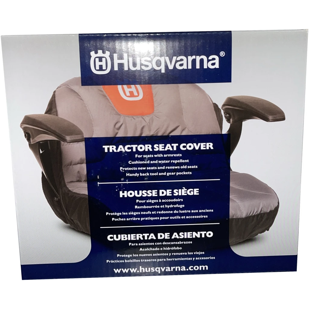 Husqvarna Tractor Seat Cover W/ Armrest #588208703 3 Husqvarna Tractor Seat Cover W/ Armrest #588208703