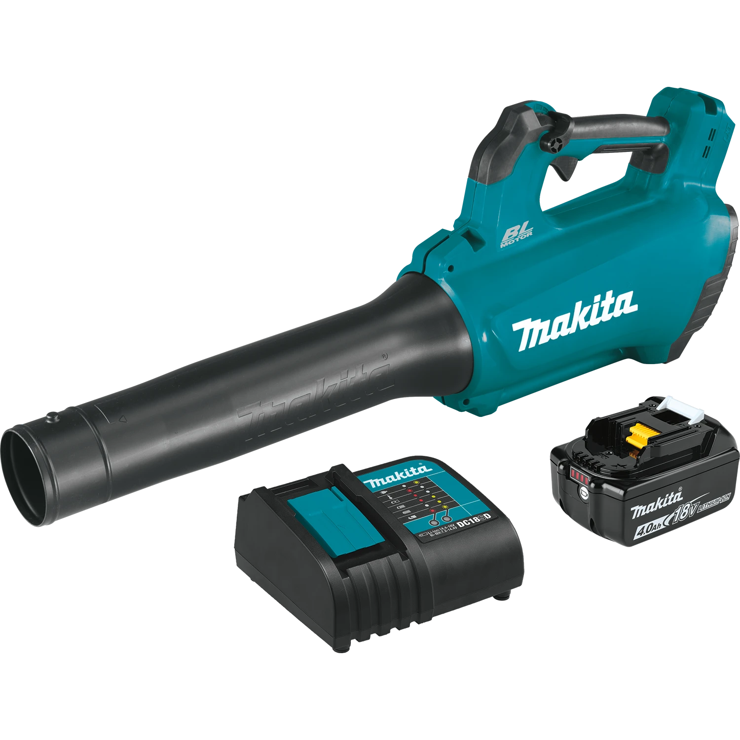 Makita 18V LXT Brushless Blower Kit #XBU03SM1 3 Makita 18V LXT Brushless Blower Kit #XBU03SM1