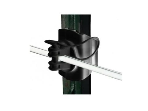 Gallagher HD T-Post Wide Jaw Pinlock Insulator – Black #G682034 3 Gallagher HD T-Post Wide Jaw Pinlock Insulator – Black #G682034
